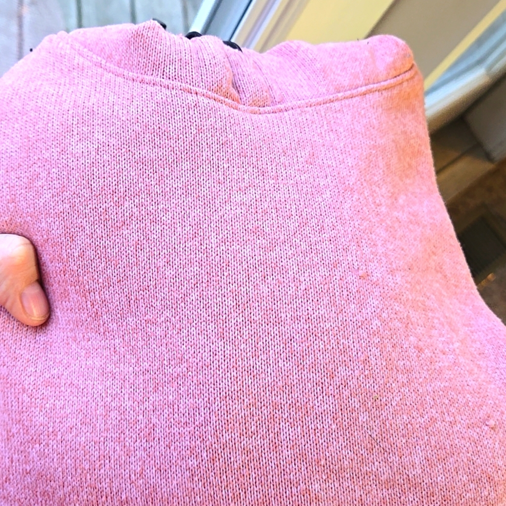 Pink Hooded Sweatshirt